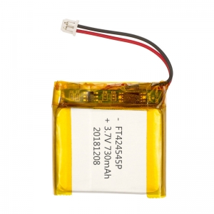 3.7V 730mAh li-polymer battery pack 424545