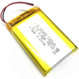 IEC62133 UN38.3 MSDS lipo battery  603450 3.7v 1200mah super thin lithium polymer battery cell