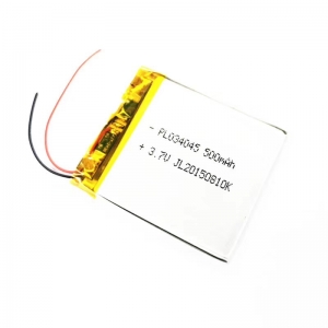 3.7V 500mAh li-polymer batteries 304045