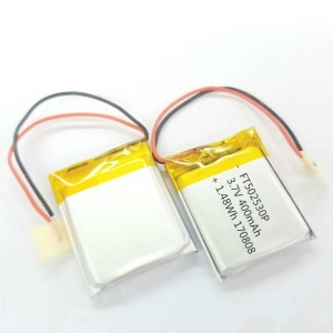 502530  3.7v 400mAh Rechargeable Lithium polymer battery headset, MP3, digital products