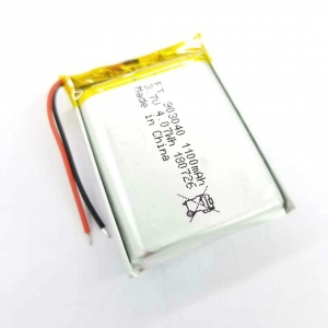 1100mAh customizable rechargeable Lithium ploymer battery for electronic device Rechargeable lipo battery factory price