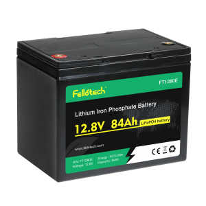 FT1284E 12V 7AH LiFePO4 battery pack replacement lead acid battery