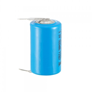 3.0V 1/2AA size LiMnO2 battery with 600mAh CR14250SL