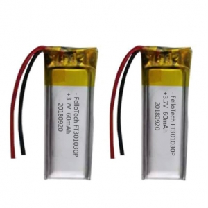 3.7V 60mAh bluetooth earphone Lipo batteries 301030