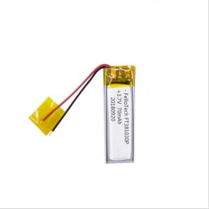 381030 3.7V 70mah Rechargeable Lipo headset MP3 digital products