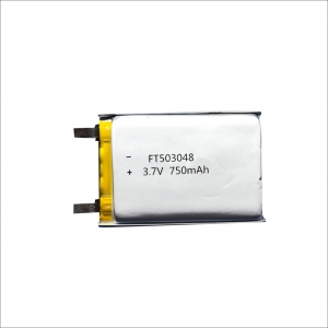 3.7V 750mAh Lipo batteries 503048 with UL certificate