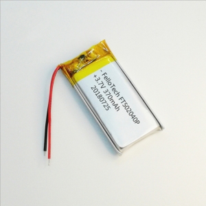 3.7V 130mAh lithium polyme battery 302323