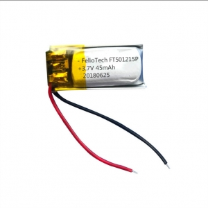 3.7V Lithium polymer Bluetooth Player battery 501215