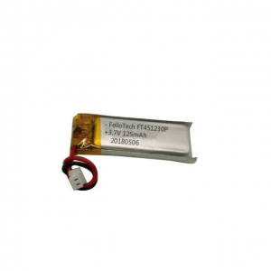 3.7V 125mAh li-polymer battery 451230