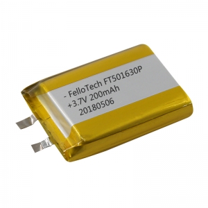 3.7V Lithium polymer Bluetooth Player battery 501630