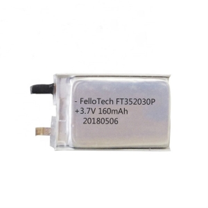 3.7V Lihtium polymer Bluetooth Player battery 352030