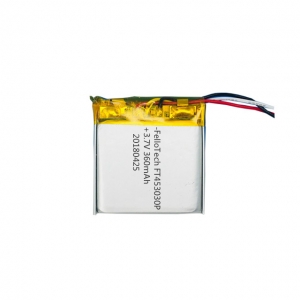 360mAh 3.7V rechargeable recyclable lipo battery 453030