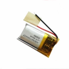 3.7V 80mAh wearbale lithium polyme battery 401421