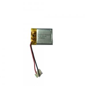 Customized Lipo Battery 240mah 652023 3.7V lithium polymer battery