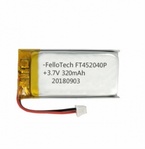 3.7V Lithium polymer battery 452040 with UL certificate