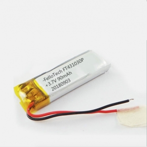 3.7V Lithium polymer Bluetooth Player battery 431030