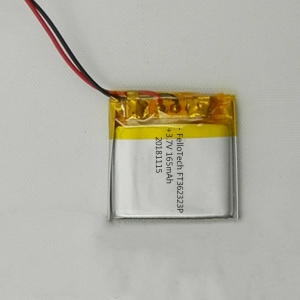 3.7V 165mAh bluetooth earphone Lipo batteries 362323