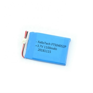 3.7V 1100mAh 504052 lithium polymer battery