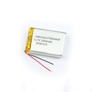 3.7V 1450mAh 903445 lithium polymer battery