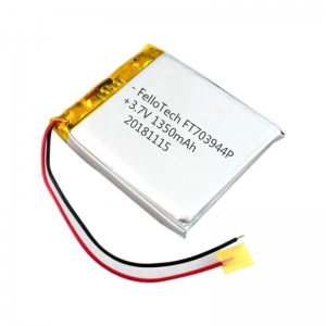 3.7V 1350mAh li-polymer batteries 703944