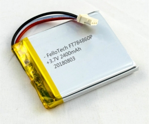 3.7V 2400mAh li-polymer batteries 784860