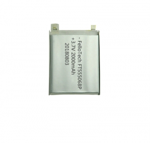 3.7V 2000mAh li-polymer batteries 555068