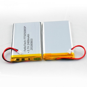 3.7V 2400mAh 505085 lithium polymer battery