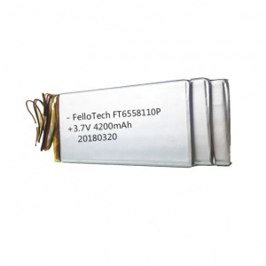 3.7V 4200mAh 6558110 lithium polymer battery