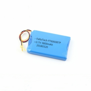 3.7V 3800mAh 606087 lithium polymer battery