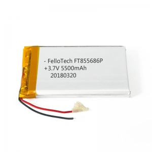 3.7V 5500mAh li-polymer batteries 855686