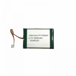 3.7V 5000mAh li-polymer batteries 776091