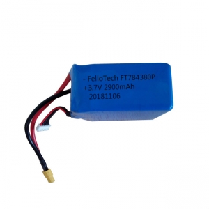 3.7V 2900mAh li-polymer batteries 784380