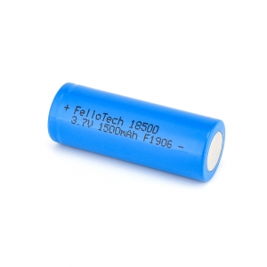 3.7V 1400mAh ICR18500 lithium ion battery cell