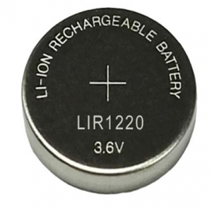 3.6V button cell LIR1220