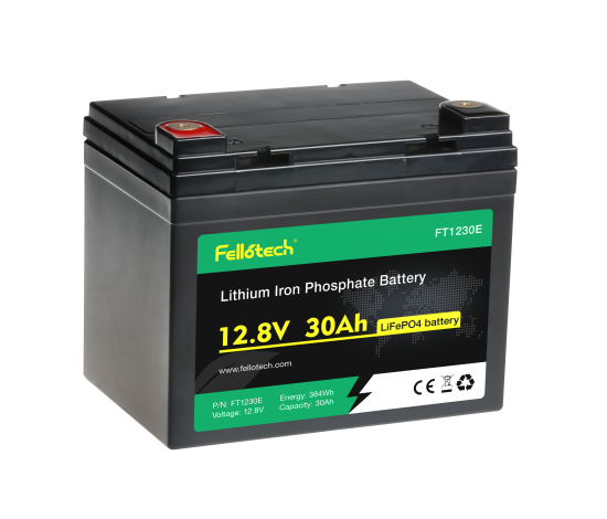 FT1230E 12V 30Ah LiFePO4 Battery pack replaced lead acid battery