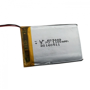 3.7V 1100mAh lipo battery 603449