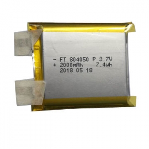 3.7V 2000mAh lipo battery 804050