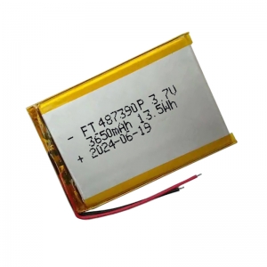 3.7V 3650mAh li-polymer batteries 487390