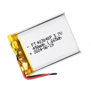 3.7V 450mAh lipol batteries 403040