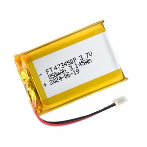 3.7V 850mAh li-polymer batteries 473450