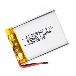3.7V 450mAh 423040 lithium polymer battery