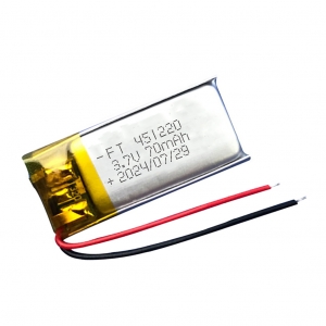 3.7V Lithium polymer Bluetooth Player battery 451220