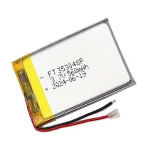 3.7V 560mAh li-polymer batteries 353048