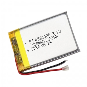 3.7V 600mah Lihtium polymer battery 453048