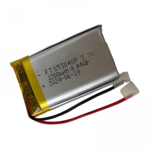 3.7V 1200mAh lithium polymer battery 853048