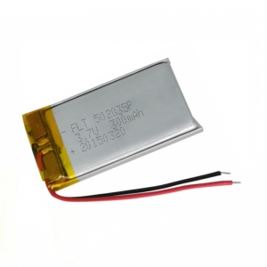 Lipol rechargeable lithium battery 502035