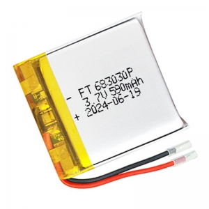 3.7V 590mAh 683030 lithium polymer battery