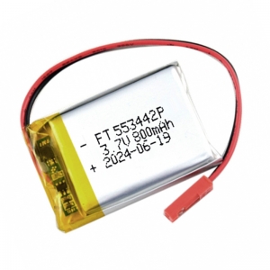 3.7V 800mAh 553442 lithium polymer battery